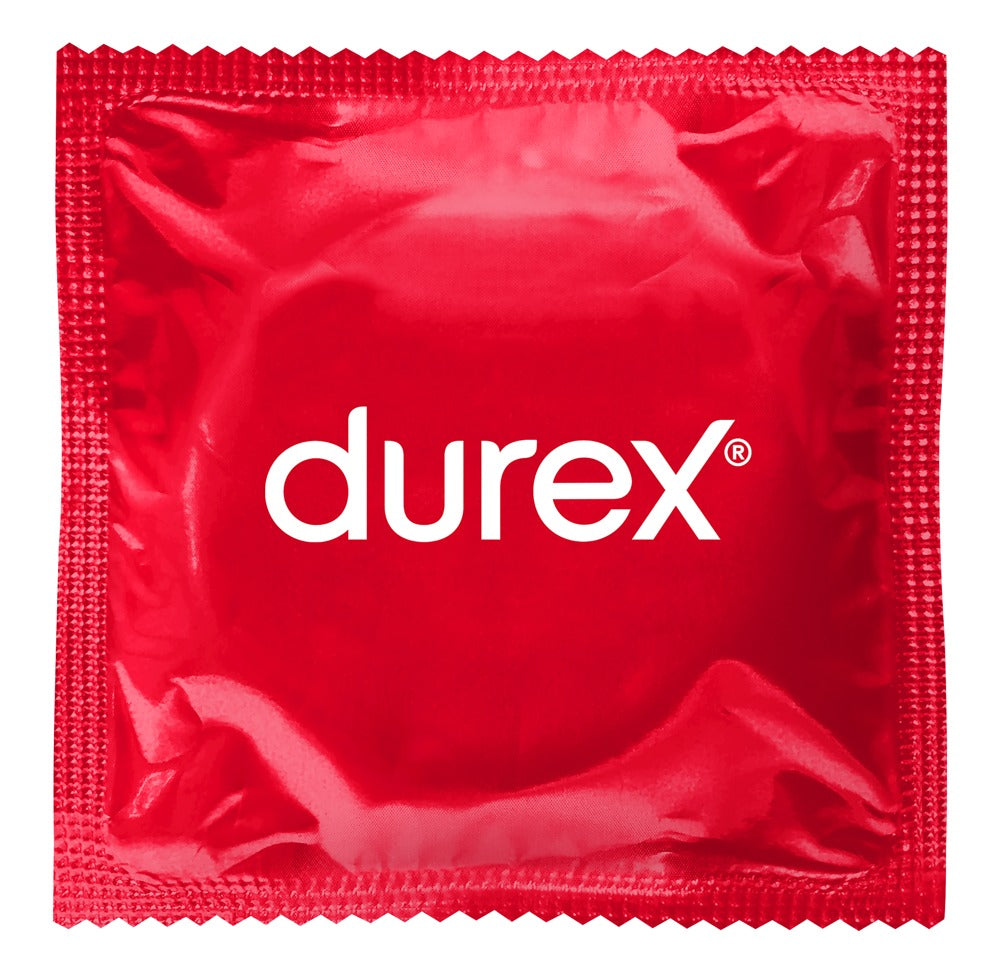 Durex Classic  condoms 10-pack packaging in red