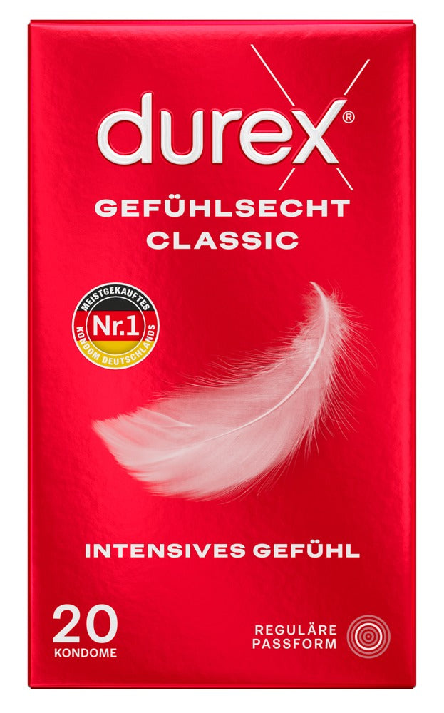 Durex Gefühlsecht Classic Kondomit - Natural Feel