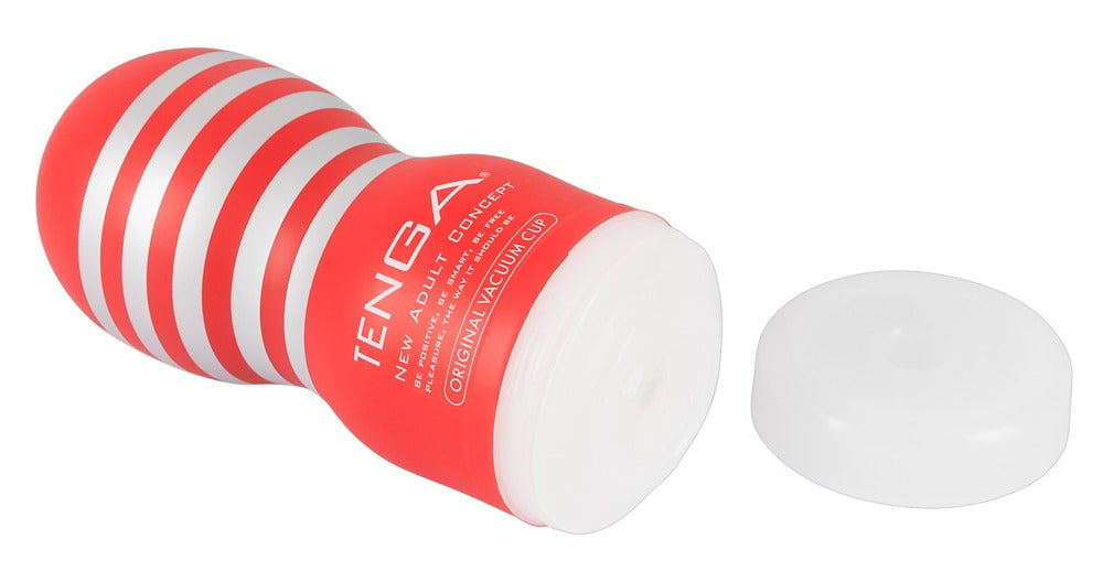 TENGA Original Vacuum Cup full product view showing compact design