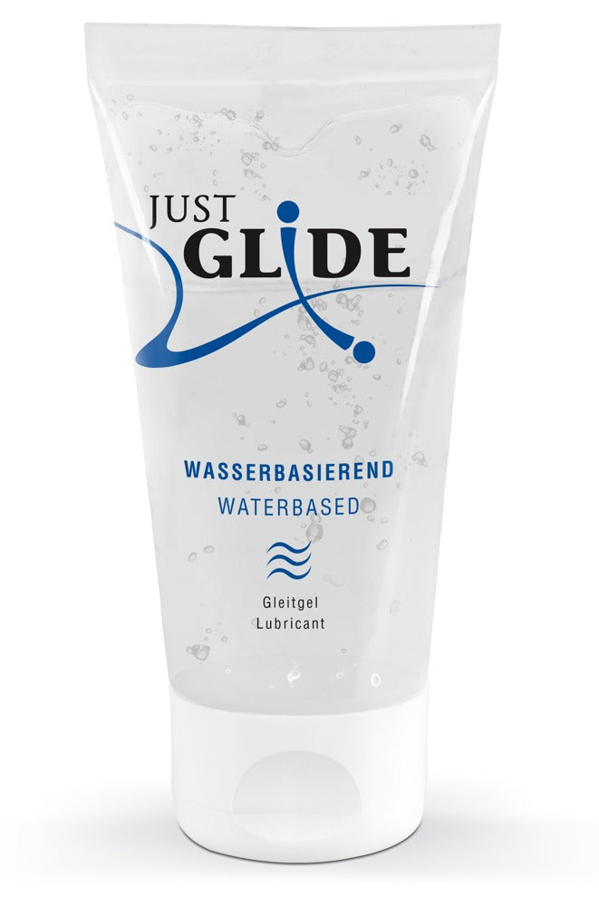 Just Glide water-based intimate lubricant 200ml tube for sensitive skin
