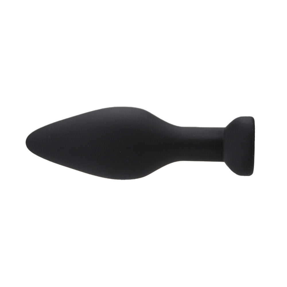 Large Loving Joy silicone anal plug, smooth and tapered butt plug designed for comfortable anal play, shown in the image.