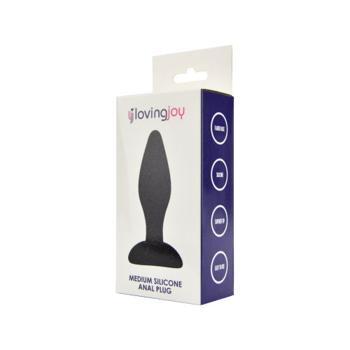 Loving Joy Silicone Anal Plug Medium - intimi
