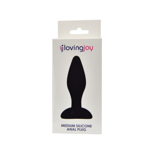 Loving Joy Silicone Anal Plug Medium - intimi
