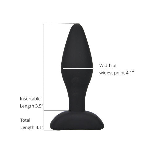 Loving Joy Silicone Anal Plug Medium - intimi
