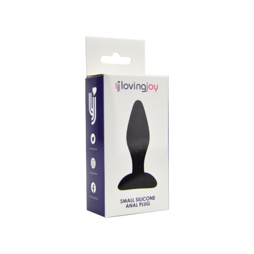 Small Loving Joy silicone anal plug, a smooth and flexible butt plug designed for comfort and ease of use.