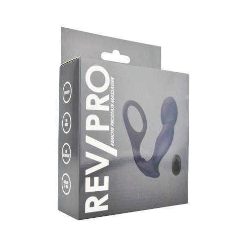 Rev-Pro Remote Controlled Silicone Prostate Massager eturauhasmassageri