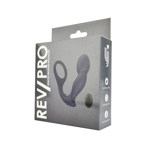 Rev-Pro Remote Controlled Silicone Prostate Massager eturauhasmassageri