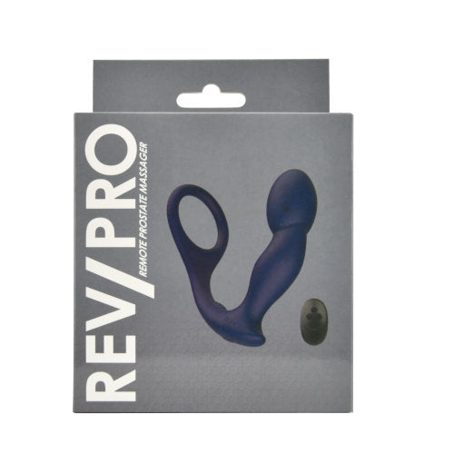 Rev-Pro Remote Controlled Silicone Prostate Massager eturauhasmassageri