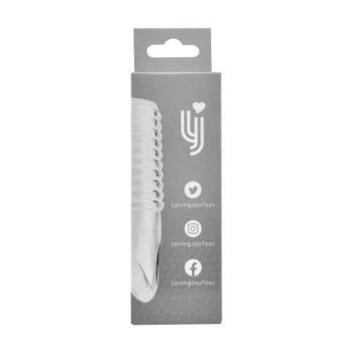 Rev Ribbed Penis Sleeve with Ball Loop, textured design for enhanced pleasure, displayed on a neutral background.