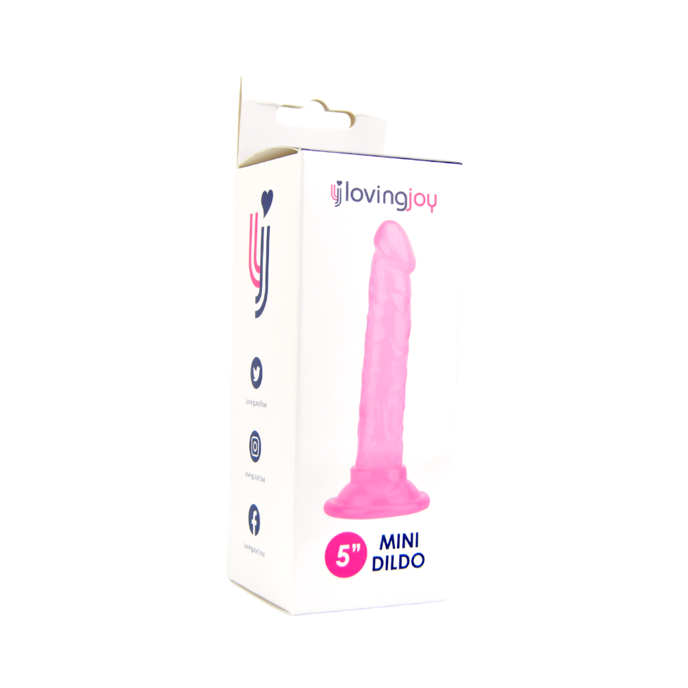 Loving Joy 5 Inch Beginners Dildo Pink dildo