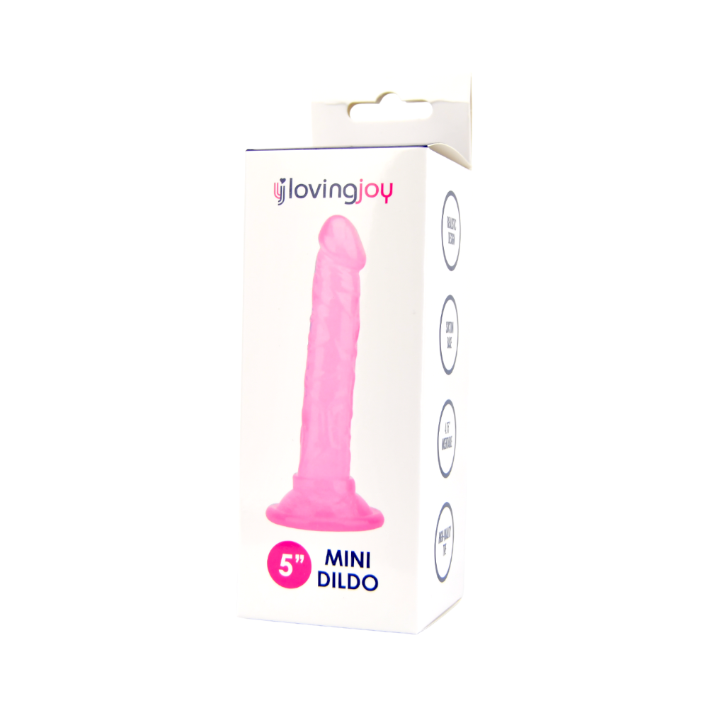Loving Joy 5 Inch Beginners Dildo Pink dildo