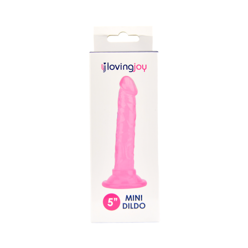 Loving Joy 5 Inch Beginners Dildo Pink dildo