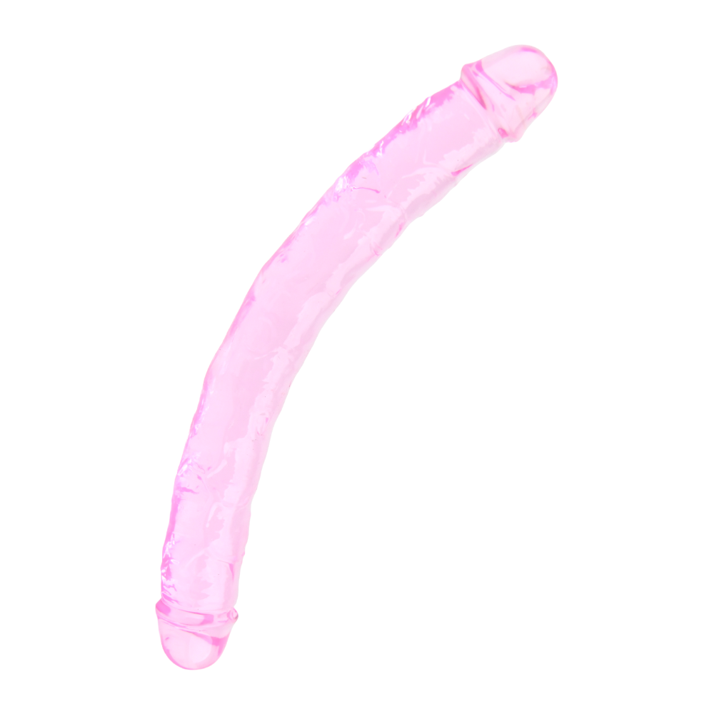 Loving Joy 12 Inch Double Dildo Pink kaksipäinen dildo