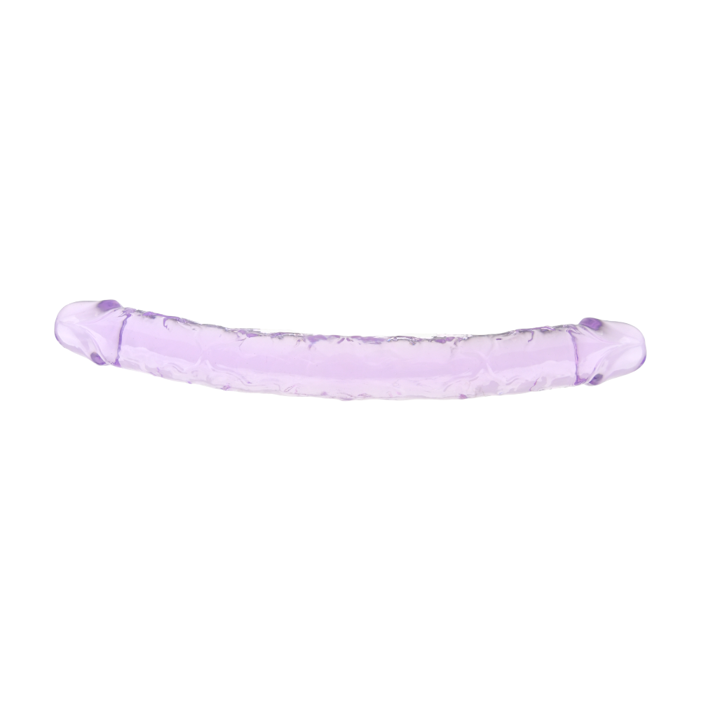 Loving Joy 12 Inch Double Dildo Purple kaksipäinen dildo