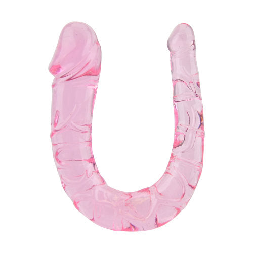 Loving Joy Double Mini Dildo Pink kaksipäinen dildo | intimi.fi