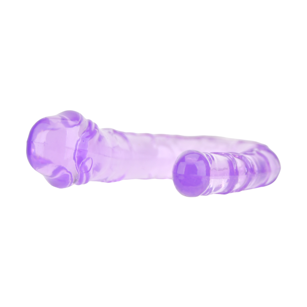 Loving Joy Double Mini Dildo Purple kaksipäinen dildo