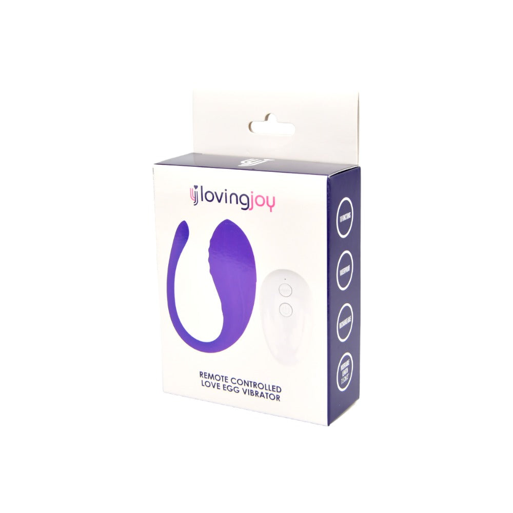 Loving Joy Remote Controlled Love Egg Vibrator love egg vibraattori