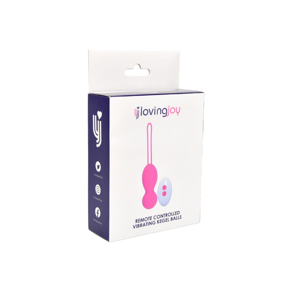 Loving Joy Remote Controlled Vibrating Kegel Balls love egg vibraattori
