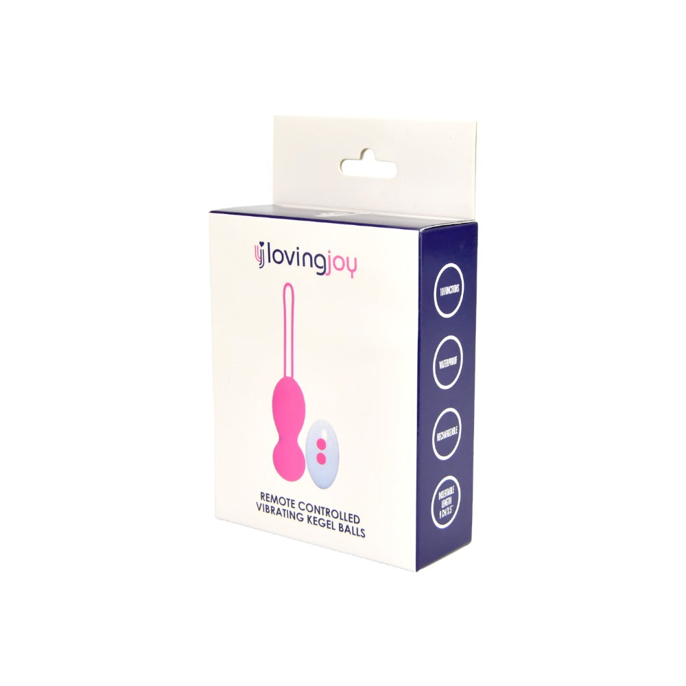 Loving Joy Remote Controlled Vibrating Kegel Balls love egg vibraattori