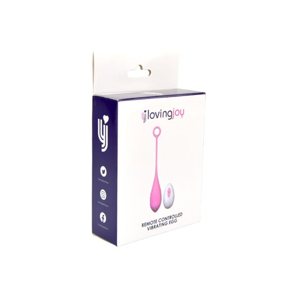 Loving Joy Remote Controlled Vibrating Egg love egg vibraattori