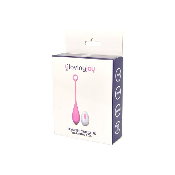 Loving Joy Remote Controlled Vibrating Egg love egg vibraattori