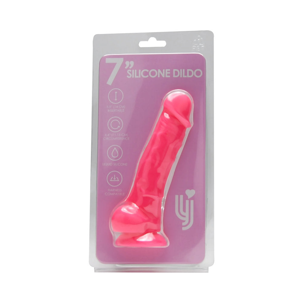 Loving Joy 7 Inch Realistic Silicone Dildo with Suction C... dildo
