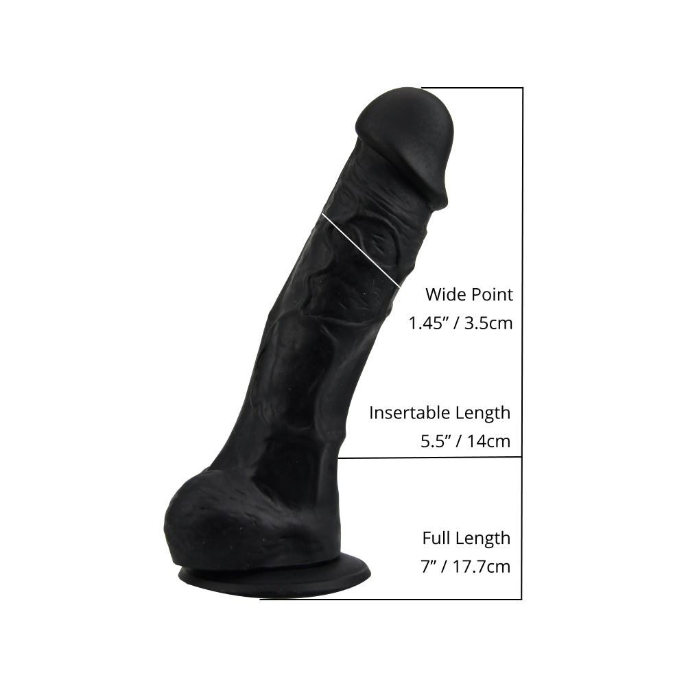 Loving Joy 7 Inch Realistic Silicone Dildo with Suction C... dildo