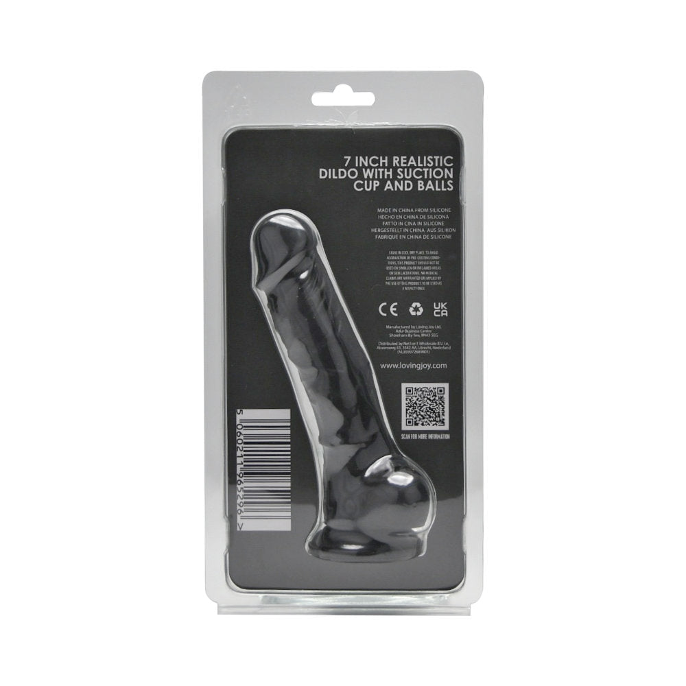 Loving Joy 7 Inch Realistic Silicone Dildo with Suction C... dildo