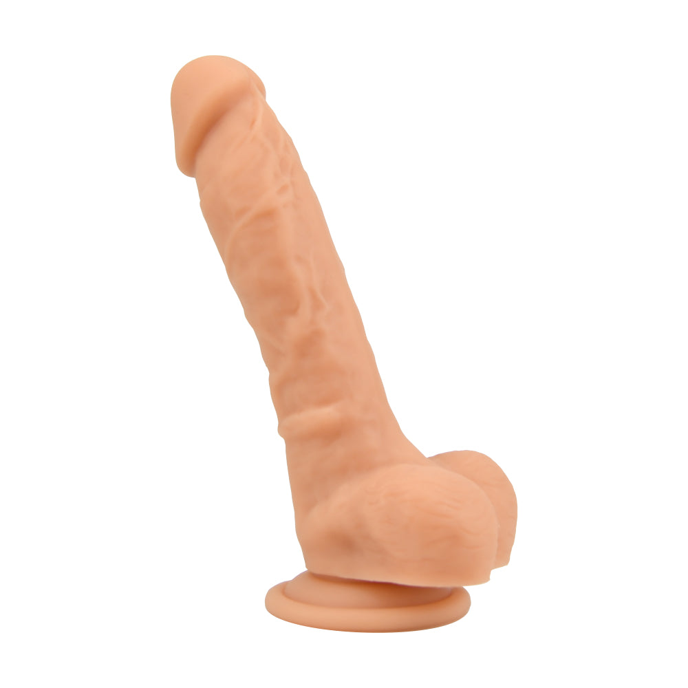 Loving Joy 8 Inch Realistic Silicone Dildo with Suction C... dildo