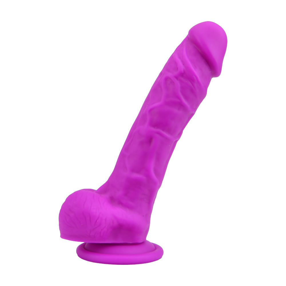 Loving Joy 8 Inch Realistic Silicone Dildo with Suction C... dildo | intimi.fi
