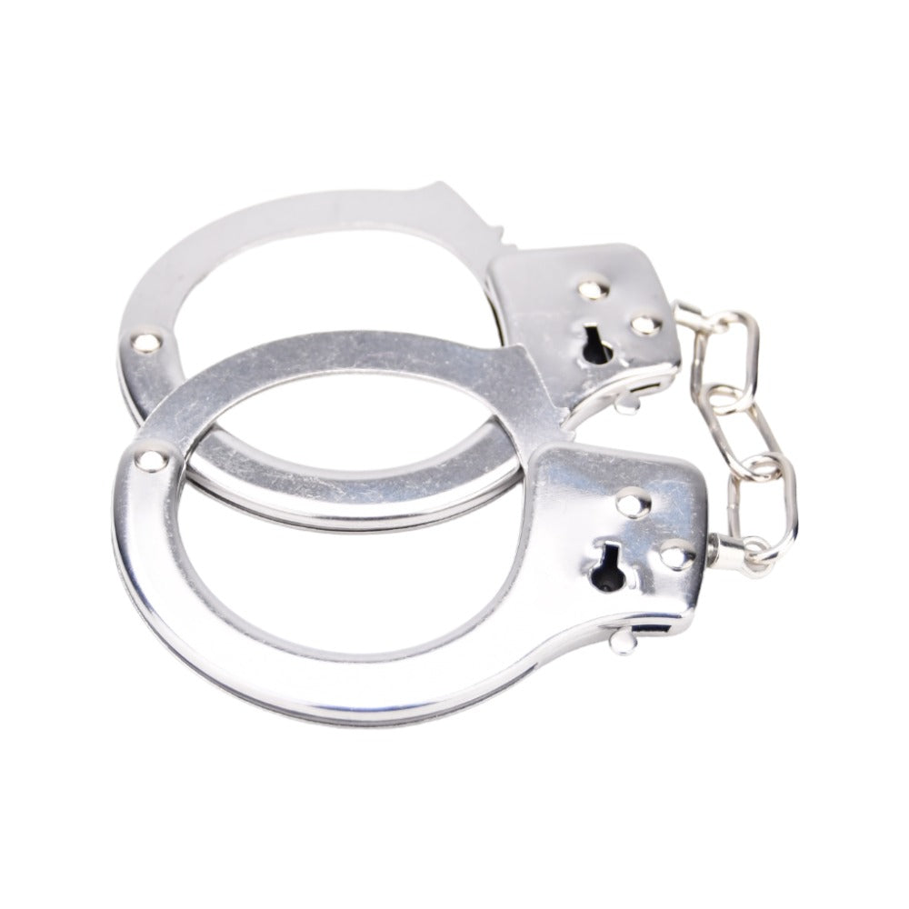 Bound to Play. Heavy Duty Metal Handcuffs bondage-kahle