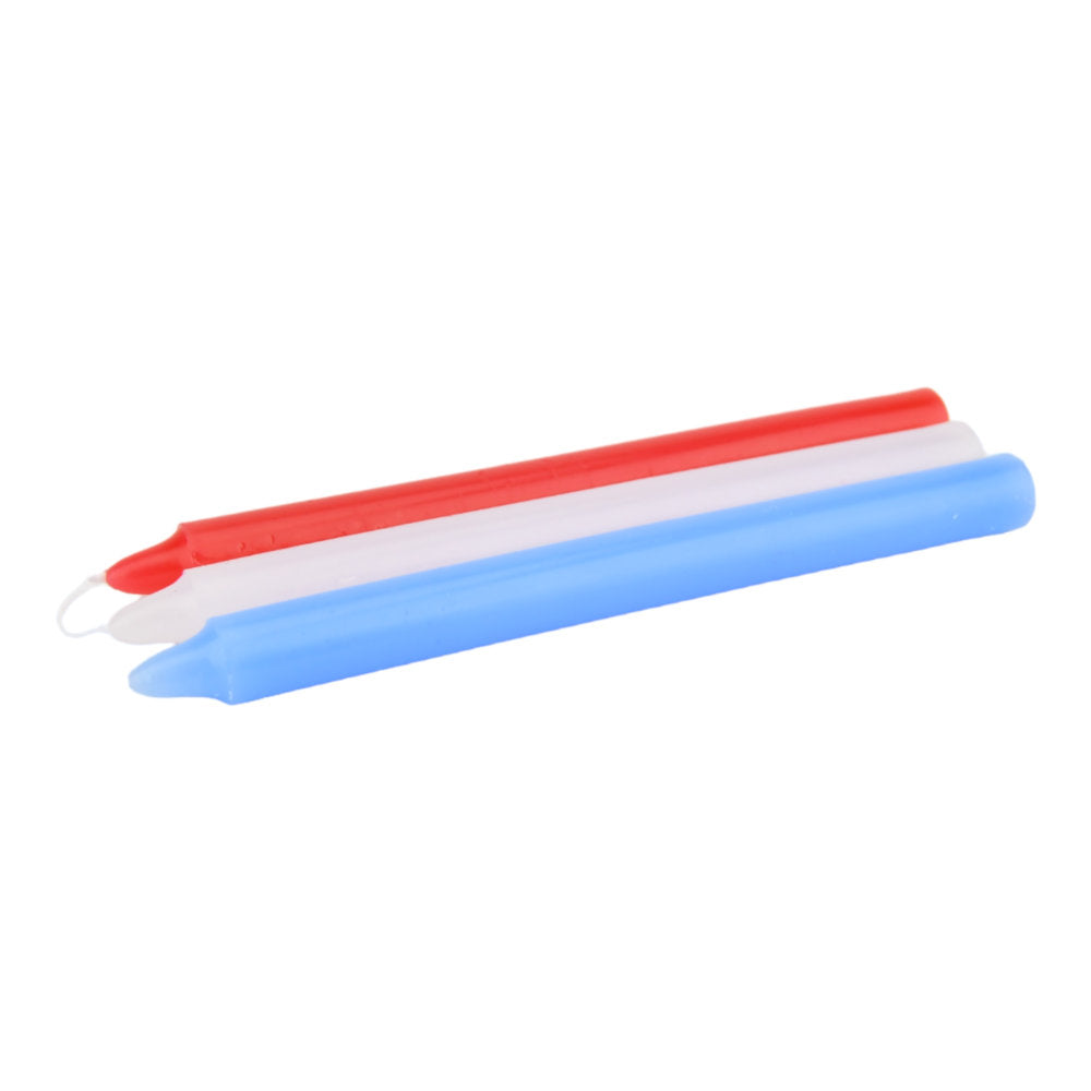 Bound to Play Hot Wax Candles 3-pack for massage and relaxation, featuring natural wax with a warm, inviting appearance.