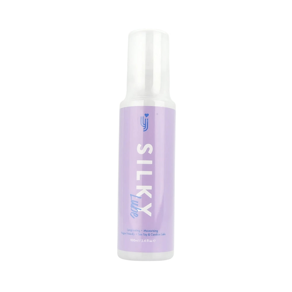 Loving Joy Silky Lubricant 100ml bottle with sleek packaging, designed for smooth and comfortable personal use.