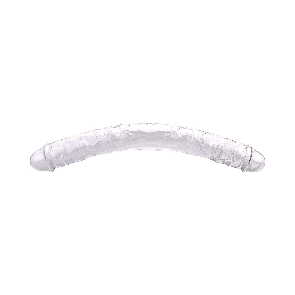 Loving Joy 18 Inch Double Ended Dildo Clear kaksipäinen dildo