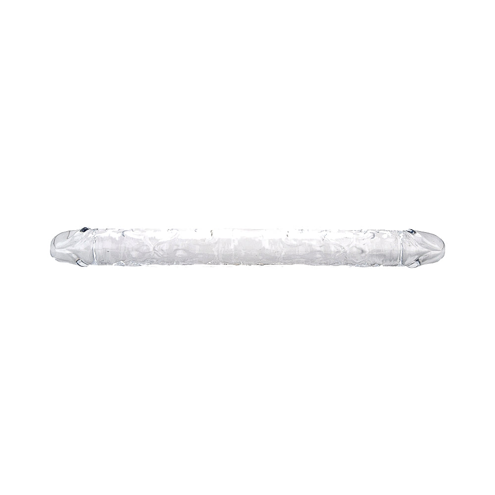 Loving Joy 18 Inch Double Ended Dildo Clear kaksipäinen dildo