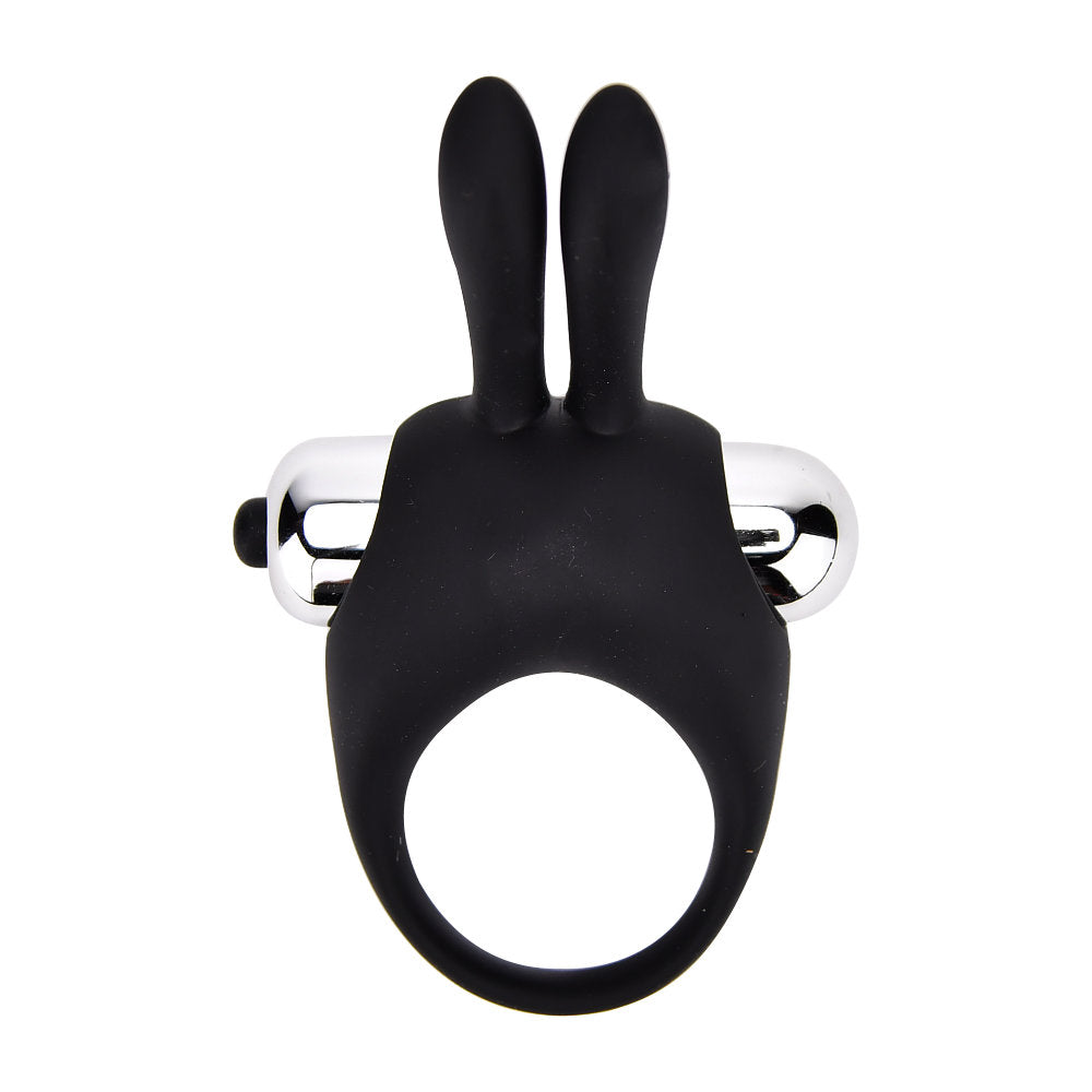 Loving Joy Silicone Vibrating Rabbit Cock Ring penisrengas | intimi.fi