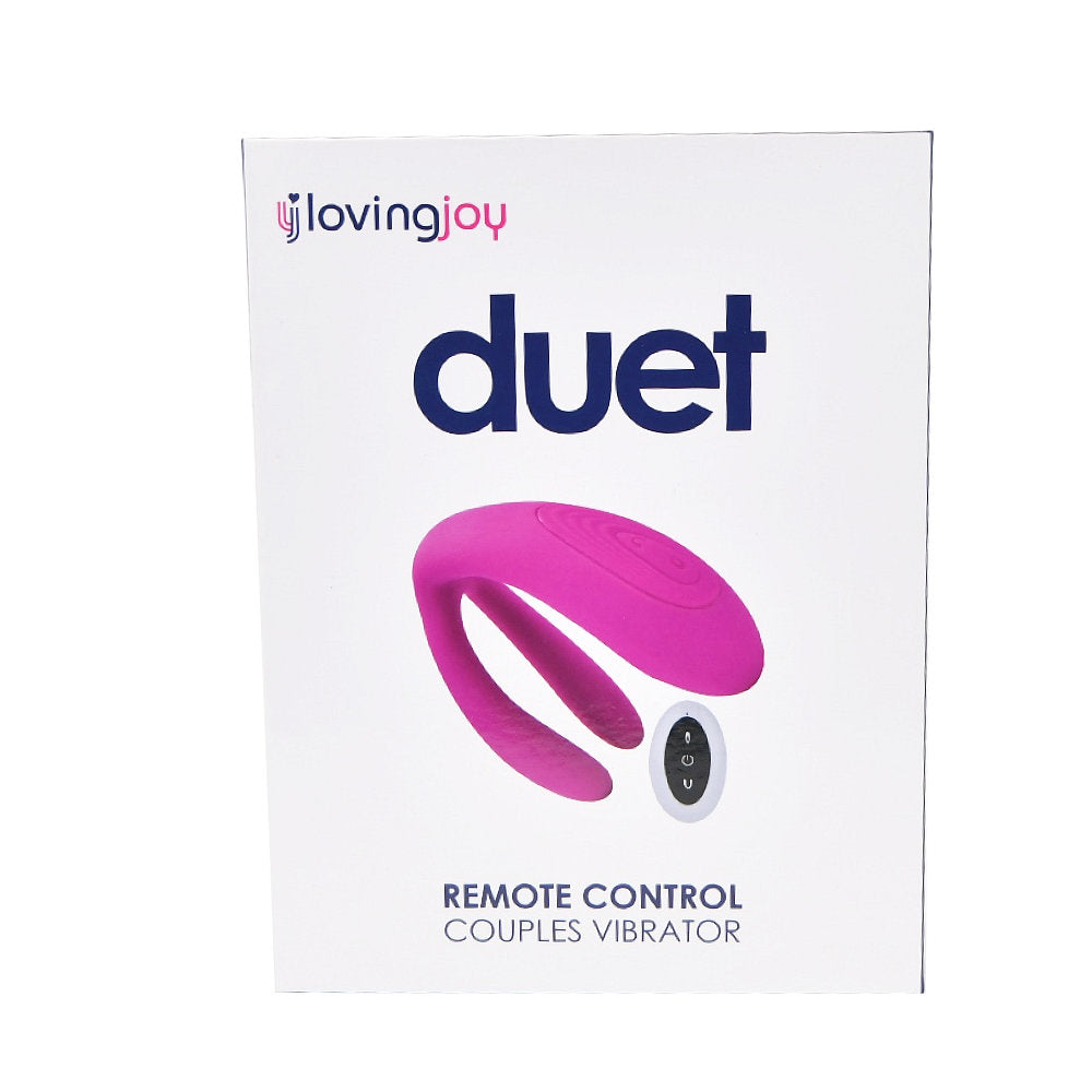Loving Joy Duet Remote Control Couples Vibrator kaukosäädinvibraattori