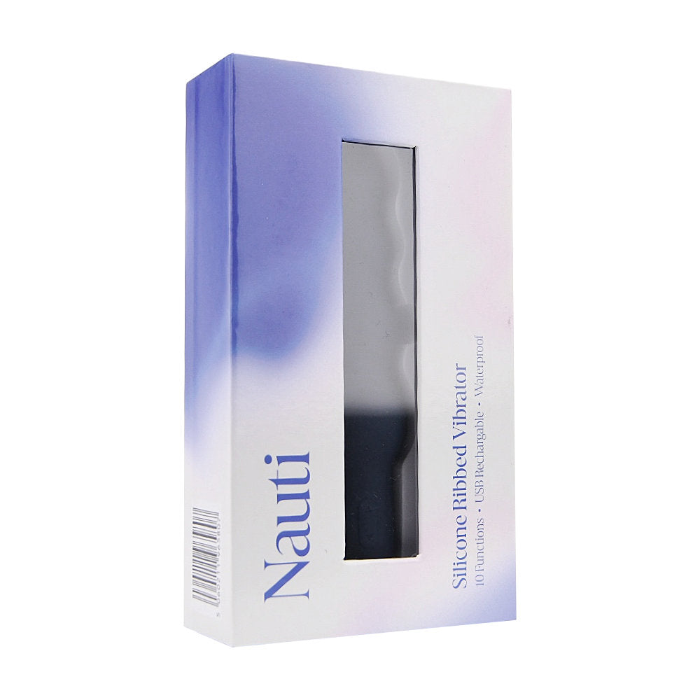 Nauti Silicone Ribbed Vibrator bullet-vibraattori