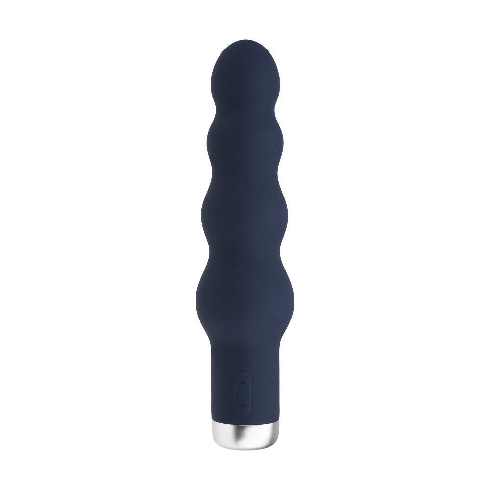 Nauti Silicone Ribbed Vibrator bullet-vibraattori | intimi.fi