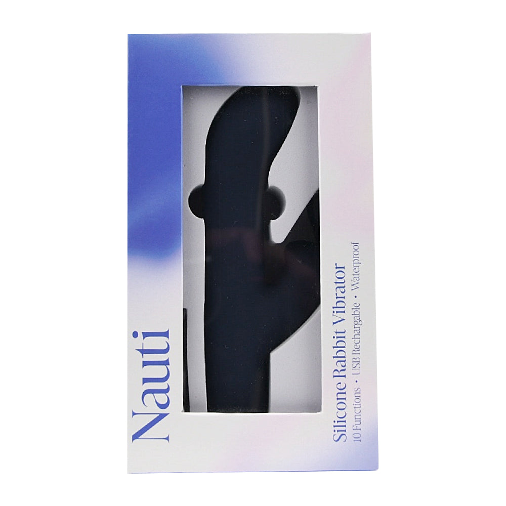 Nauti Silicone Rabbit Vibrator pupuvibraattori