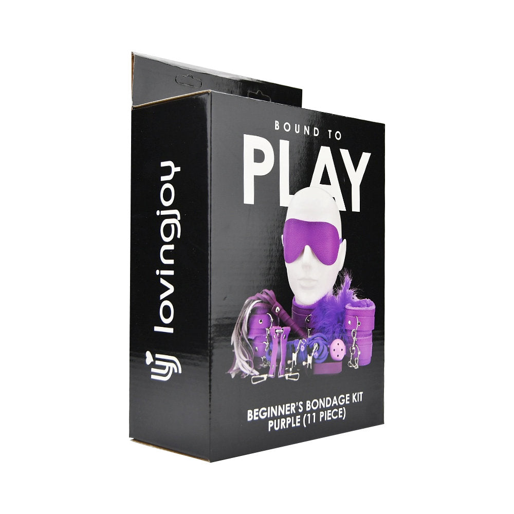 Bound to Play Bondage Kit Purple (11 Piece) bondage-kahle