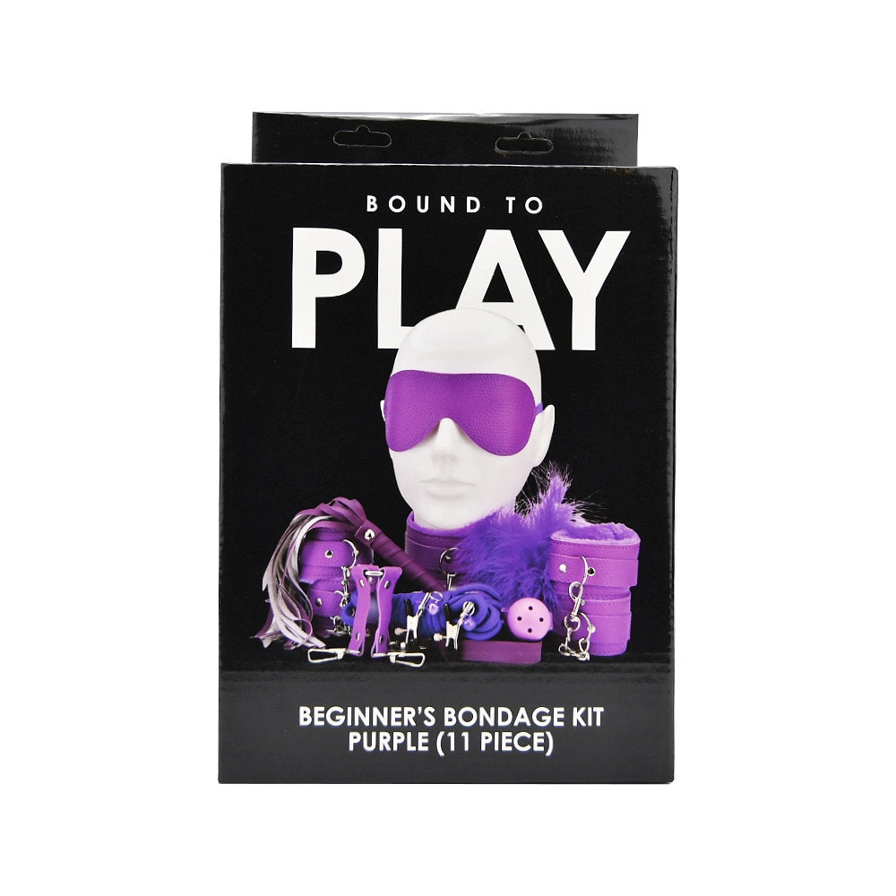 Bound to Play Bondage Kit Purple (11 Piece) bondage-kahle