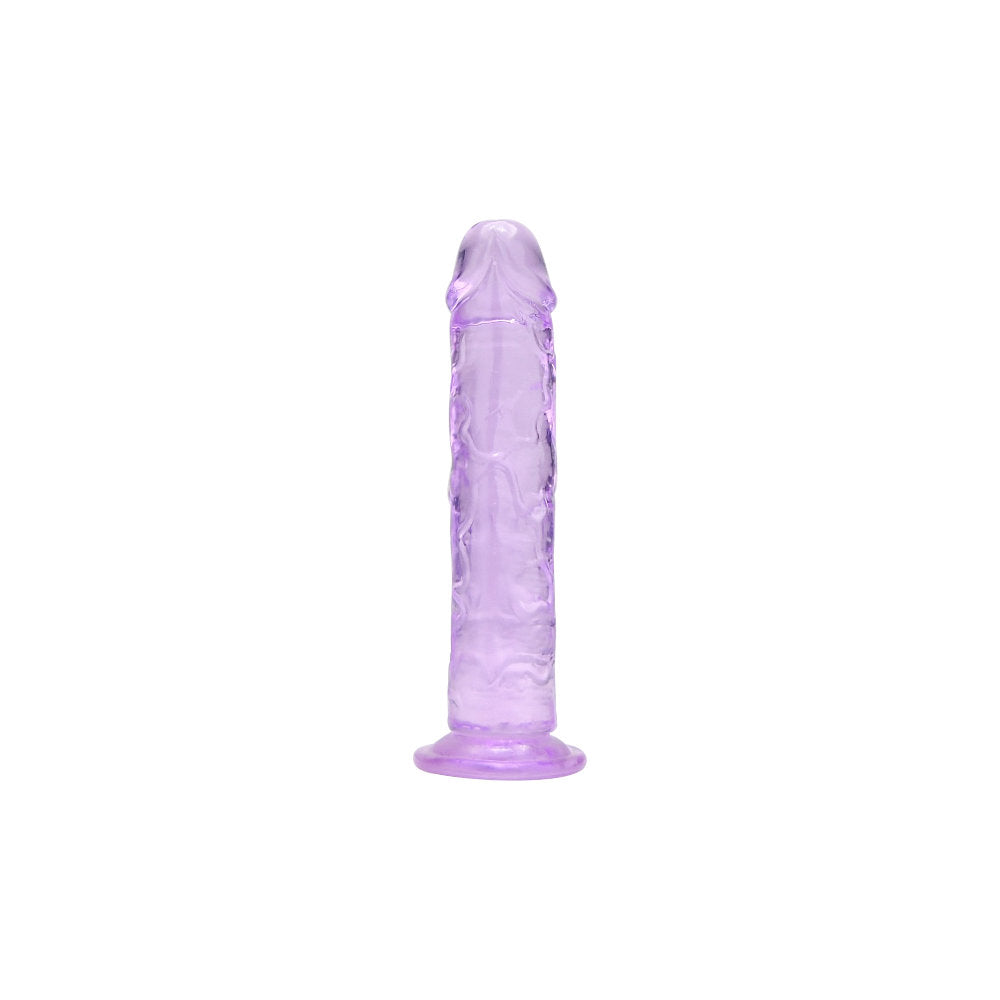Loving Joy purple 6-inch suction cup dildo with realistic design for versatile use.