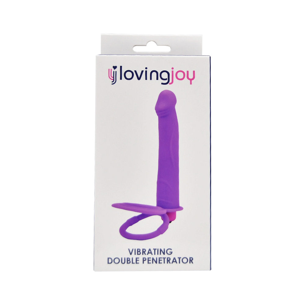 Loving Joy Double Penetration Strap On Vibrator strap-on