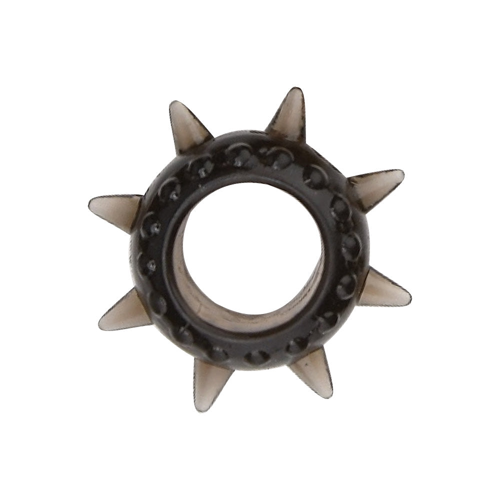 Loving Joy textured cock ring set with six elastic rings designed for enhanced pleasure and fit.