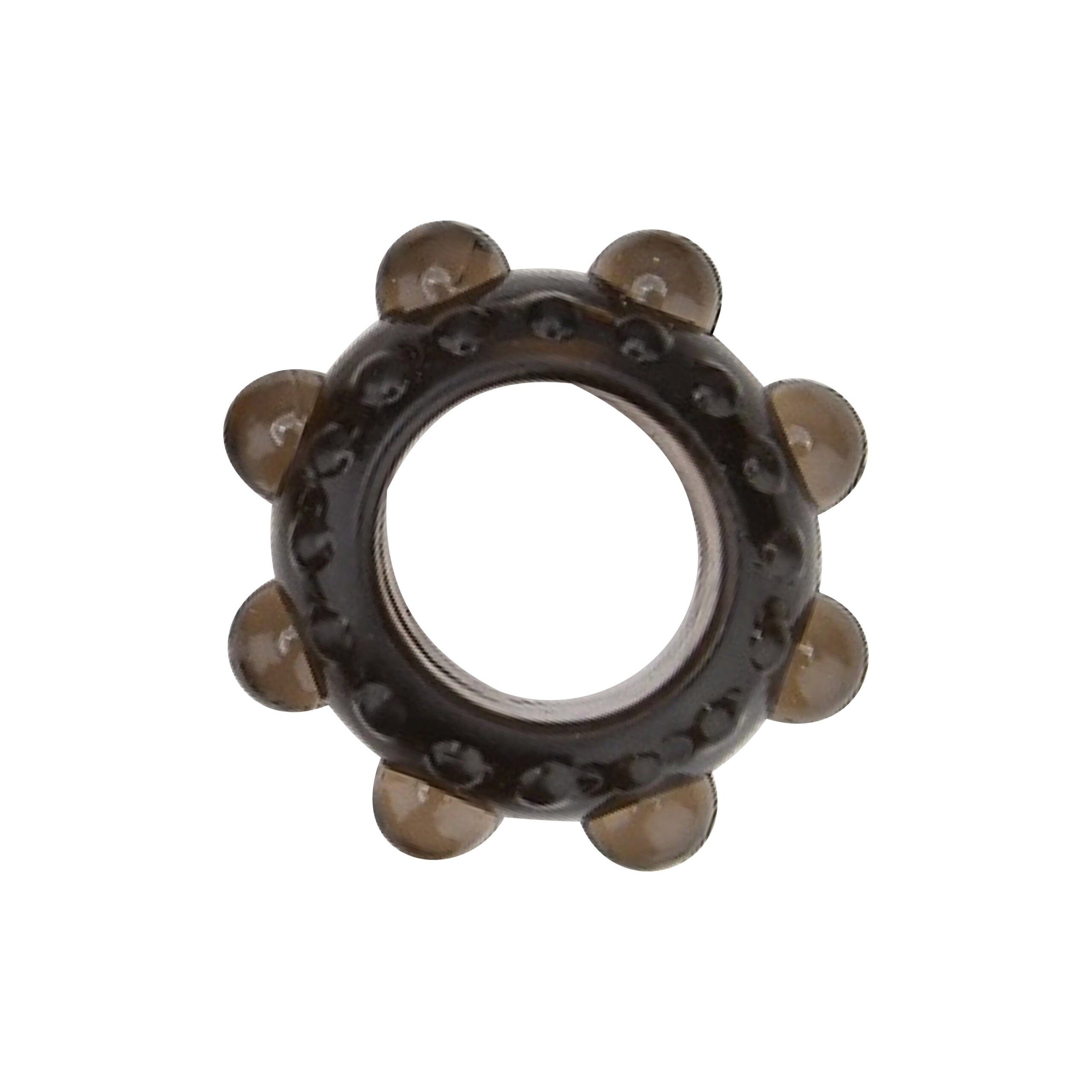 Set of six Loving Joy textured cock rings in various sizes, made of durable material for enhanced intimacy and comfort.