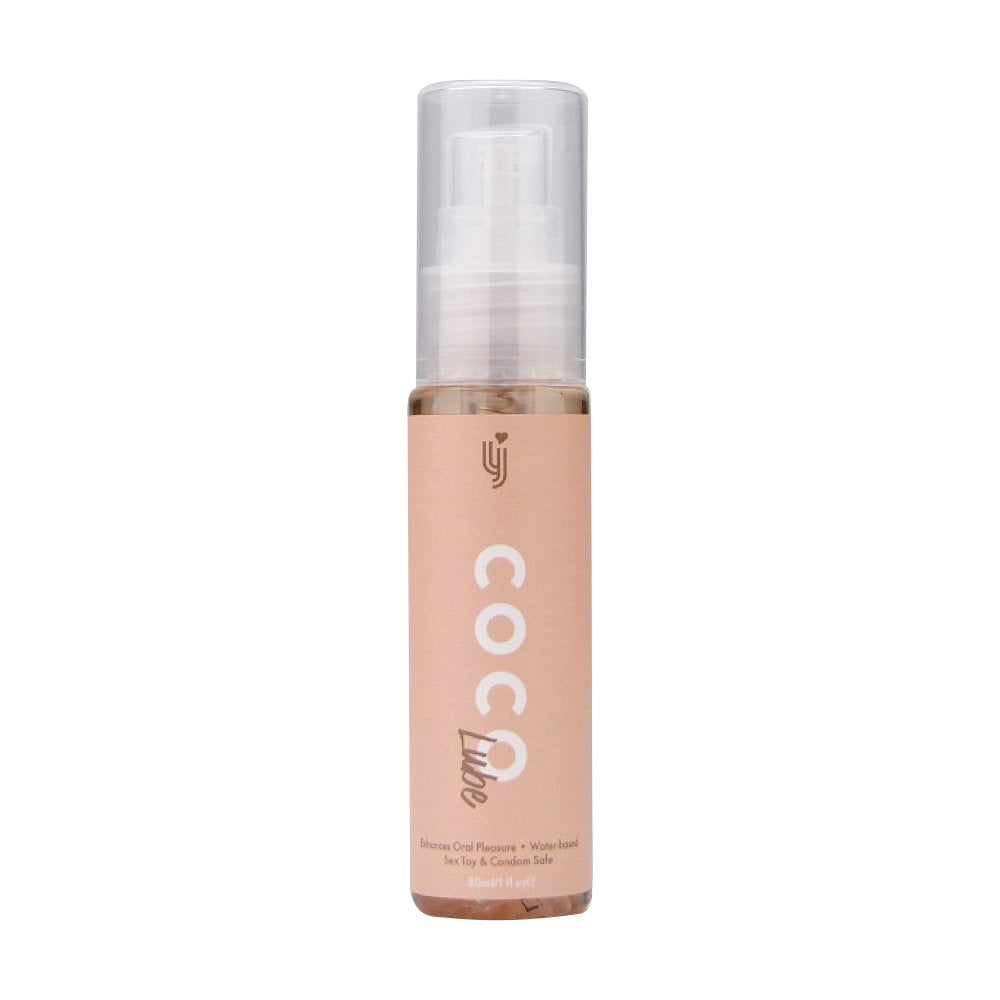 Loving Joy chocolate-flavored lubricant 30ml bottle, smooth and creamy texture, ideal for intimate use.