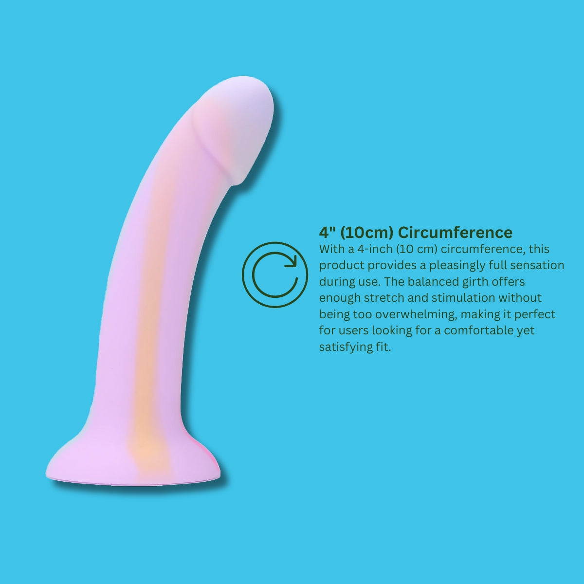 Mina Taro silicone dildo from MINA, realistic design with textured surface, flexible and body-safe for intimate use.