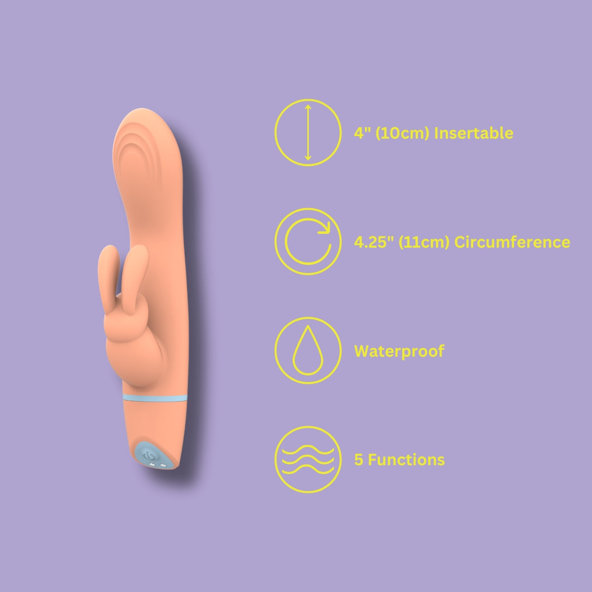 Mina Thrill G-Spot Rabbit Vibrator pupuvibraattori