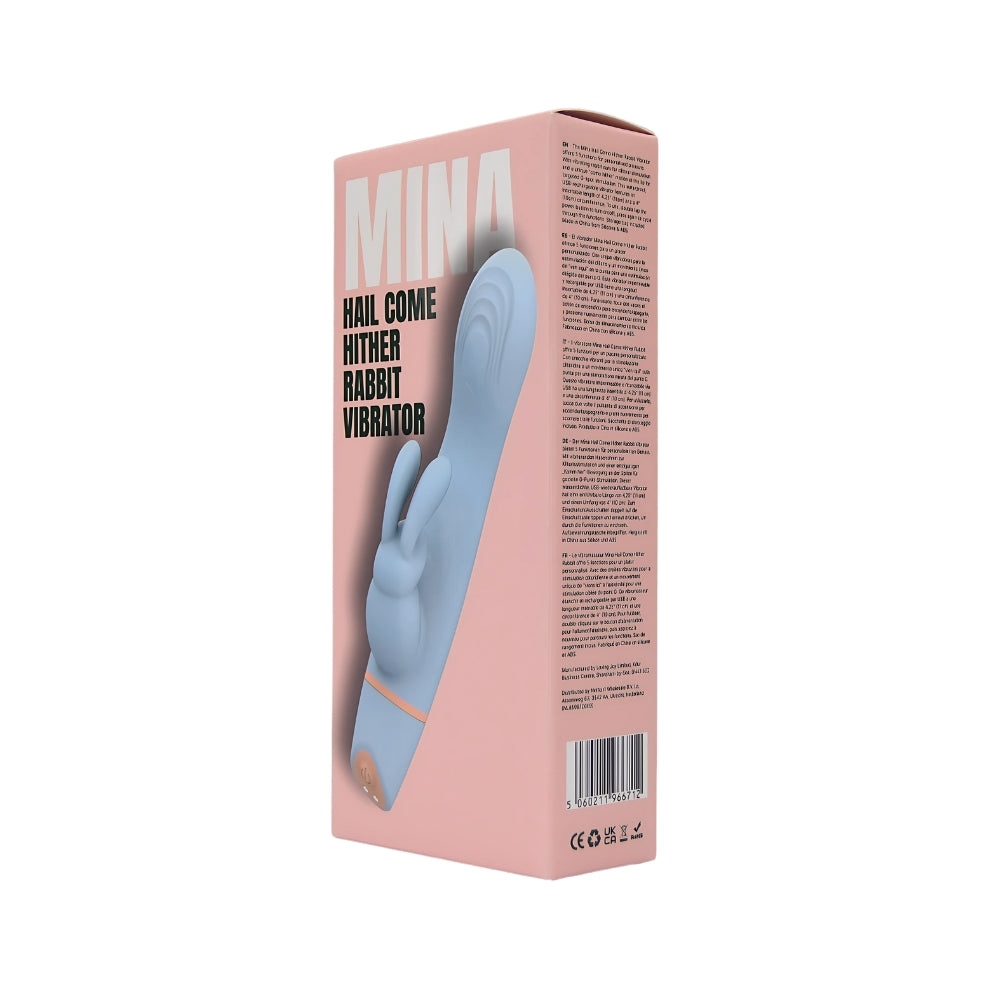 Mina Hail Come Hither Rabbit Vibrator pupuvibraattori
